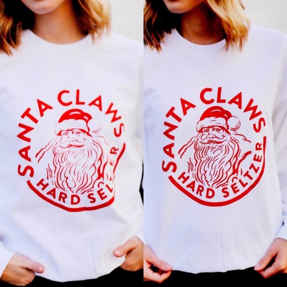 *24 FRIDAY SALE* Santa Claws Sweatshirt - Picture 2 of 2